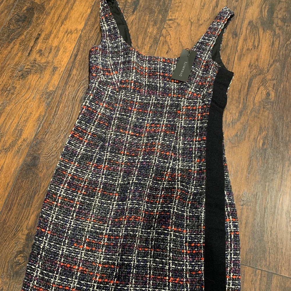 Dynamite tweed dress